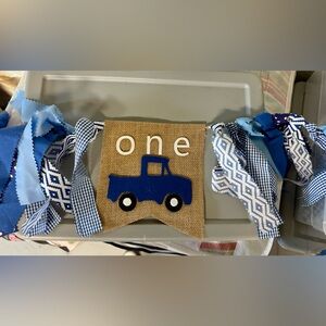 First Birthday Decorations Bundle